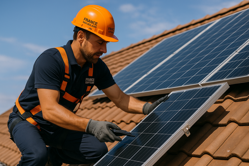 remplacement des panneaux à ROYAN par les équipes de FRANCE SAV SOLAIRE situé en REGION POITOU CHARENTE et DEPARTEMENT CHARENTE ET CHARENTE MARITIME
