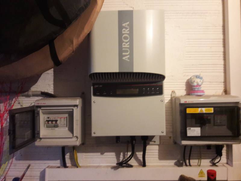 Onduleur AURORA depanné sur la région de Brignolles