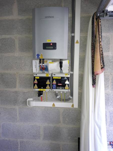 panne de l'onduleur DURALUXE à LORIENT suite à un orage