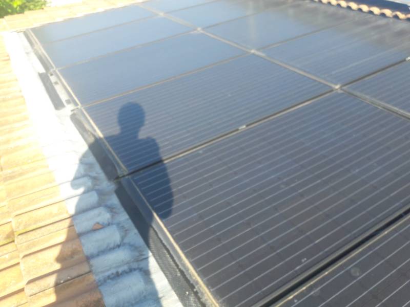 fuite réparée par FRANCE SAV SOLAIRE dans le LOT