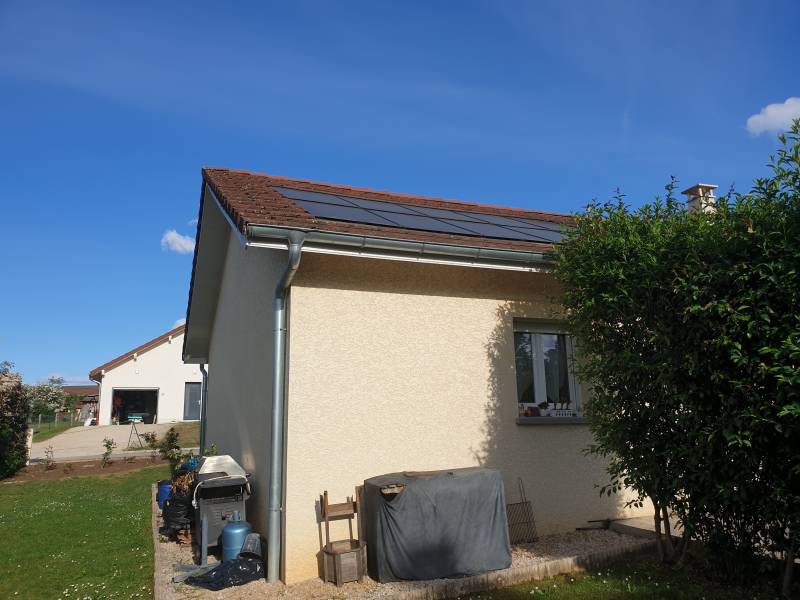 fuite d'eau réparé sur une maison situé à SOUAL dans le TARN département 81