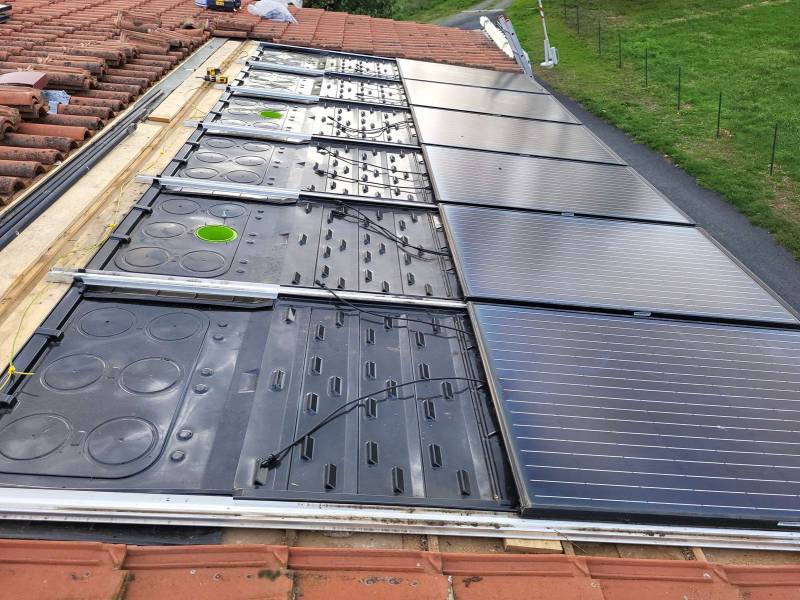 depose du système d'intégration photovoltaique par FRANCE SAV SOLAIRE à GAILLAC 