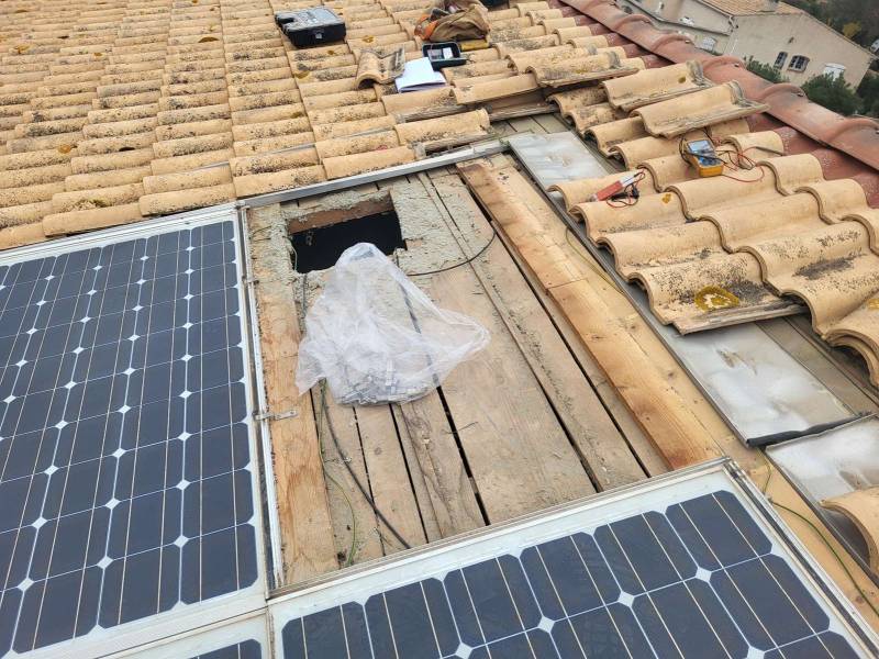 depose des panneaux photovoltaique par FRANCE SAV SOLAIRE