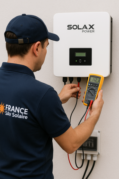 Réparation panne onduleur SUNNYSWISS panneaux photovoltaïques – Vierzon, Bourges, Issoudun et alentours