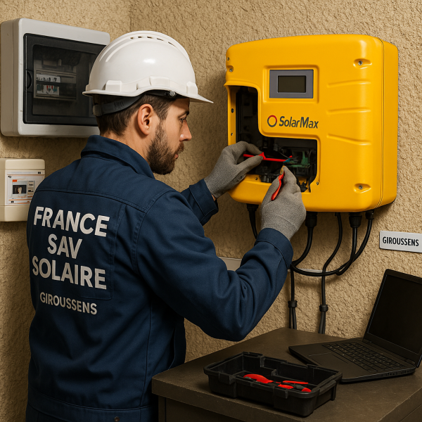 contrôle complet d' un onduleur , par FRANCE SAV SOLAIORE en région de SAINTES