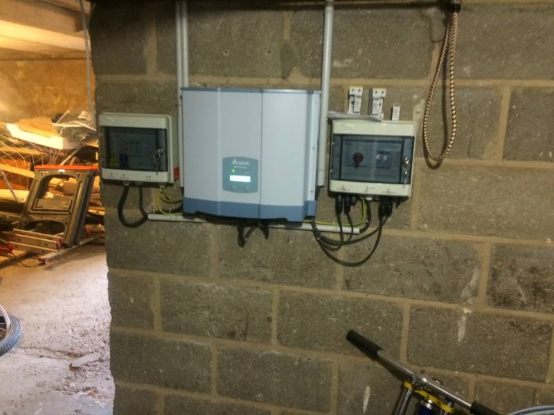 changement d'un onduleur DELTA RPI 3 Kw ALBI
