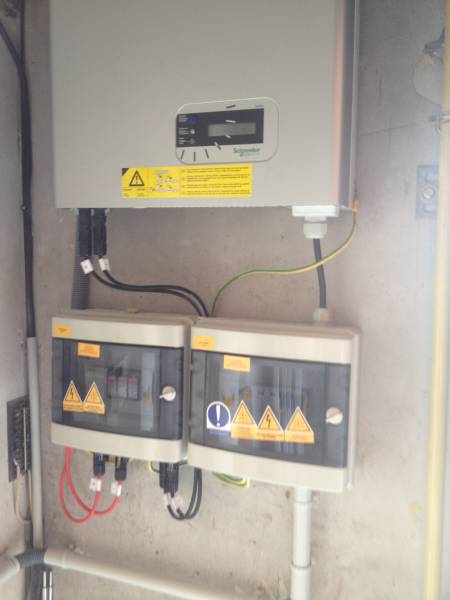 remis en route d'un onduleur SCHNEIDER SUNYSE 3000 avec code erreur 