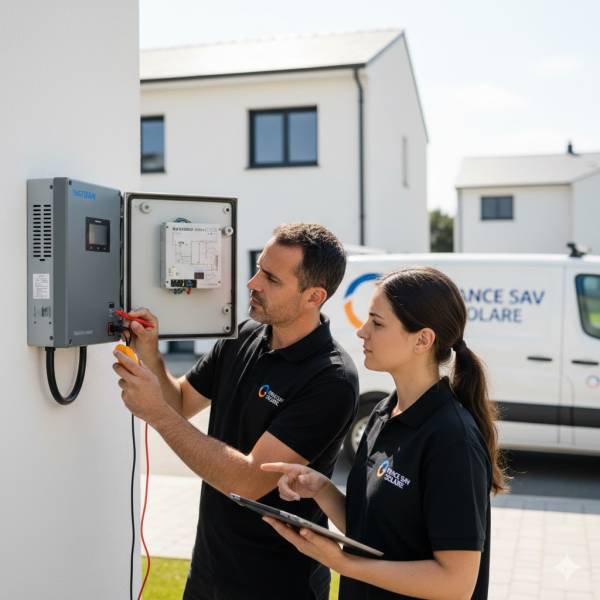 dépannage d'un onduleur INGETEAM à FRONTON par notre équipe de FRANCE SAV SOLAIRE